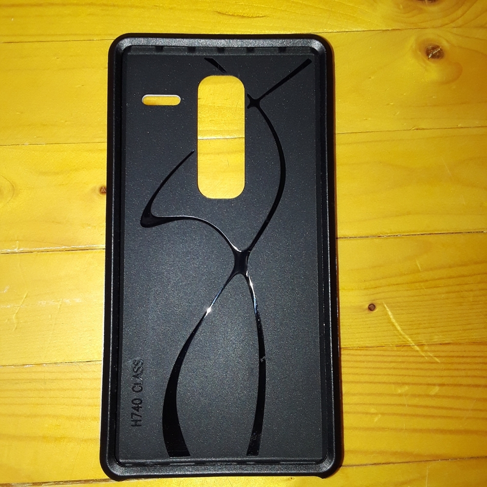 LG H740 Plum Blossom Protective Hybrid Phone Case - Picture 3 of 4